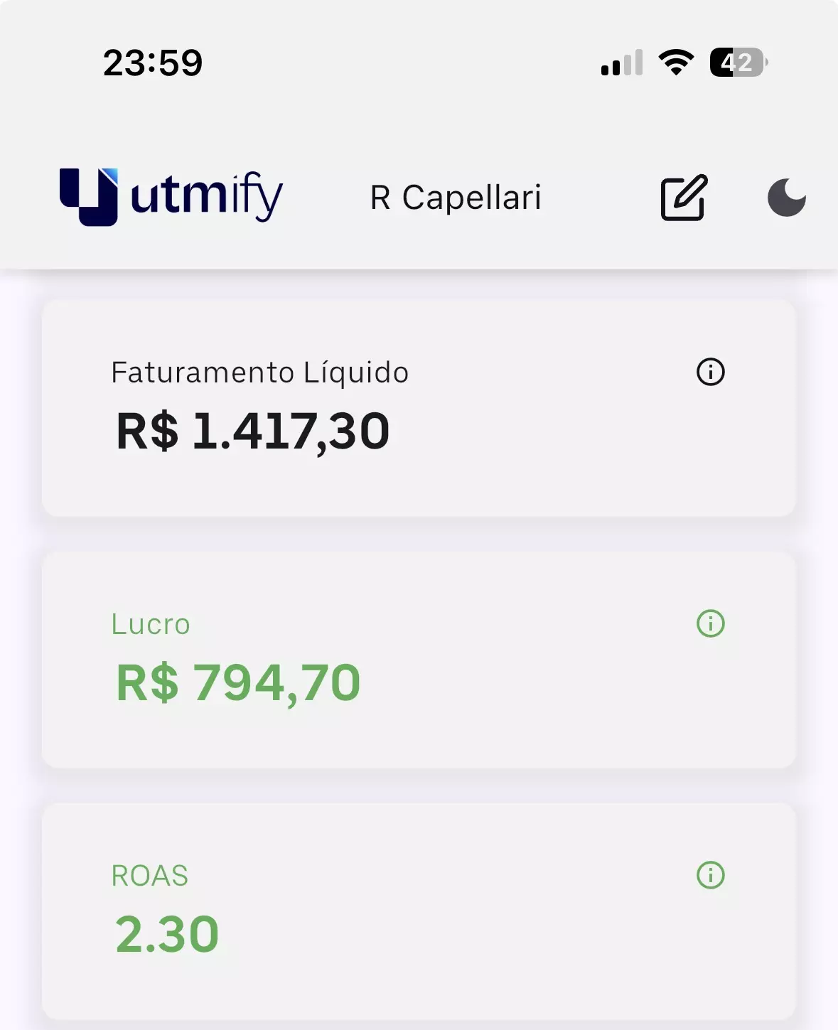 Lucro Rafael Capelari